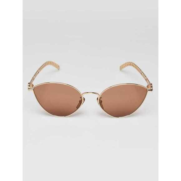 NWT Gucci GG0977S-002-57 Gold 57mm Sunglasses main image 4
